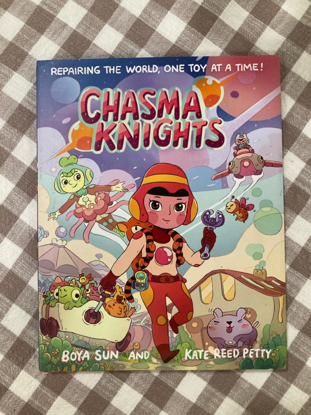 Chasma Knights Comic Novel - Colorful Purple Edition